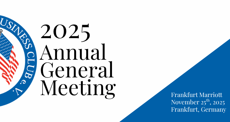  November 25, 2025: AGBC Frankfurt Annual General Meeting